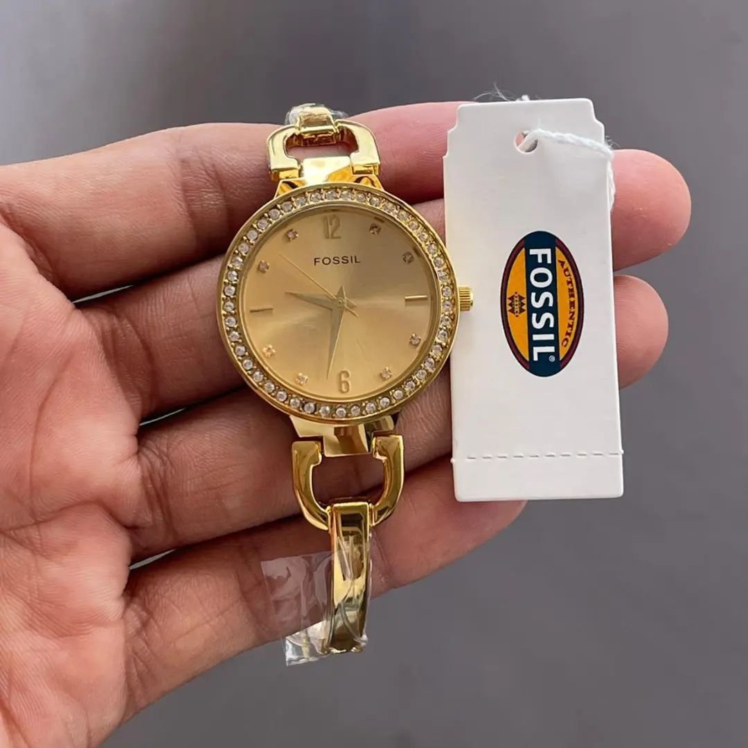 Fossil Full Gold Premium Watch For Women