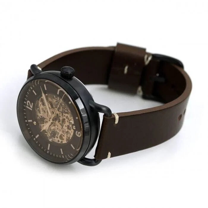 Round Luxury Premium Fossil Watch For Men, For Personal Use