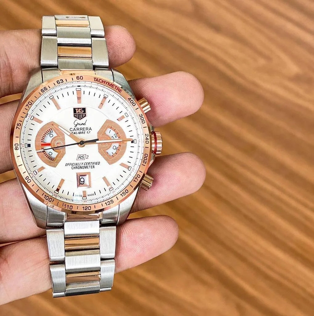 Luxury Tag Heuer Chronograph Multi Dial Men's Watch
