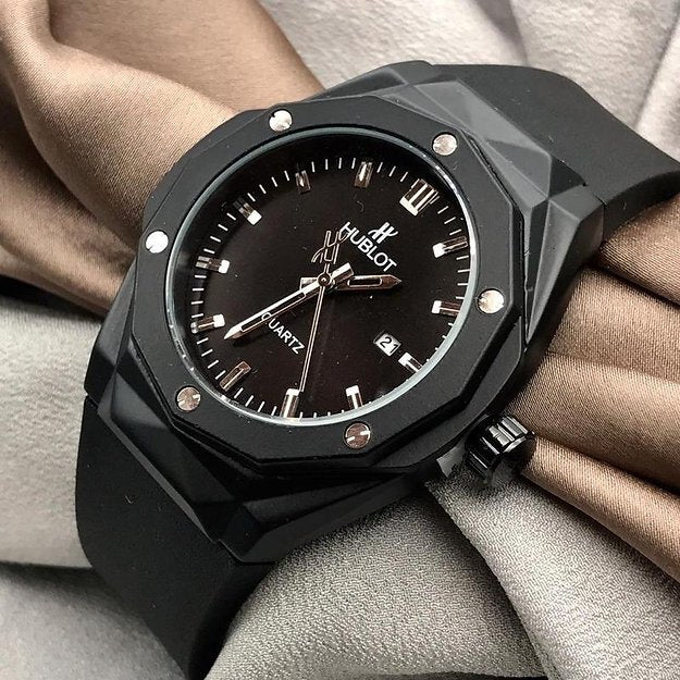 Hublot Rubber Belt Men's Watch