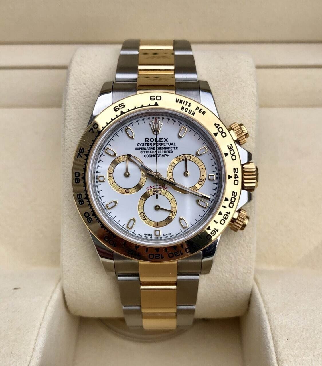 Casual Rolex Automatic Cosmograph Daytona White Dial Men's Watch