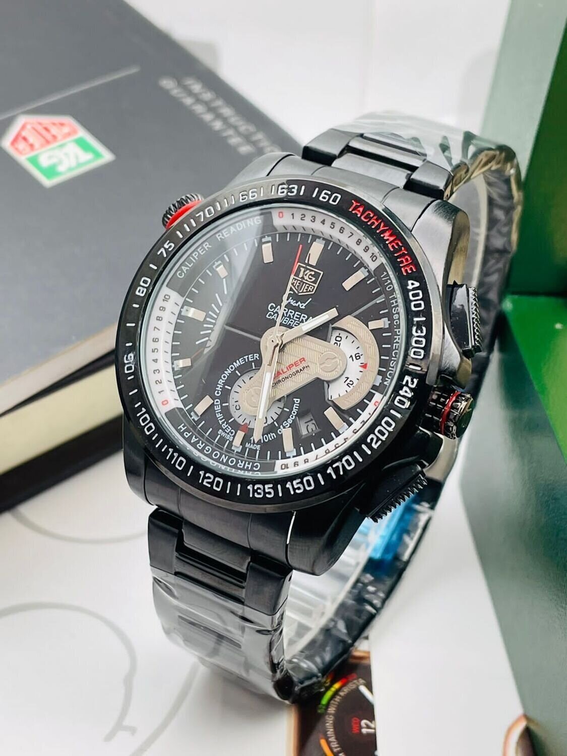 Casual Tag Heur Men's Chronograph Quartz Watch