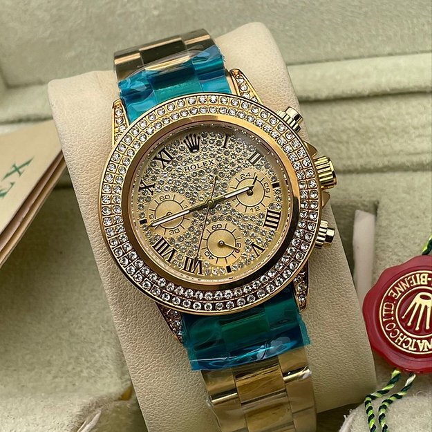 Rolex Full Dimonds watch For Men's