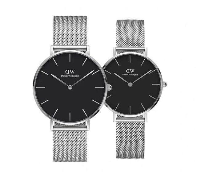 Daniel Wellington DW Black Dial Couples Watch