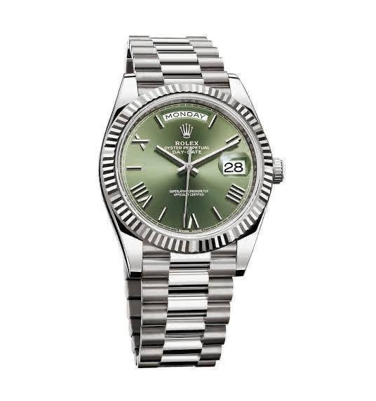 Dynamic Rolex Day-Date Oyster Green Dial Watch For Men