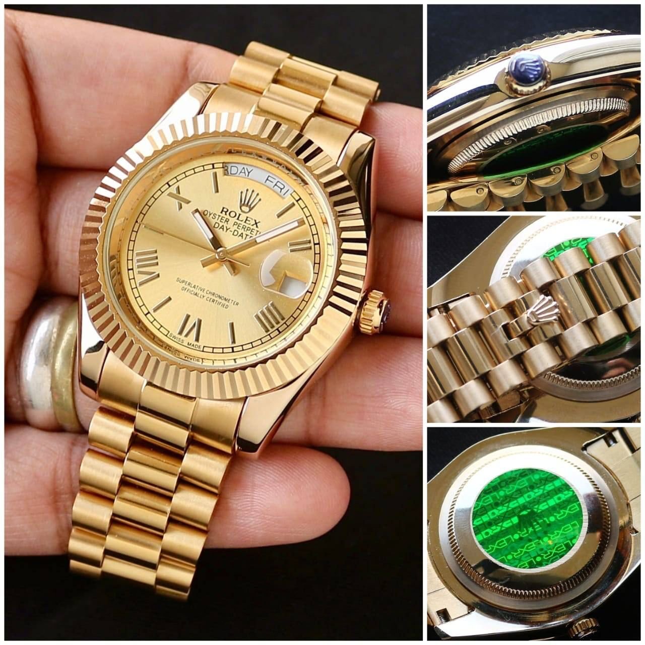 Rolex Royal Day-Date Gold Premium Edition Watch For Men