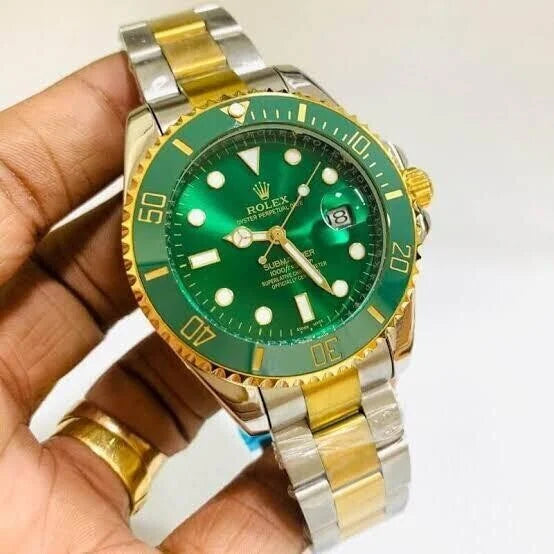 Captive Rolex Submariner Green Dial Men's Watch