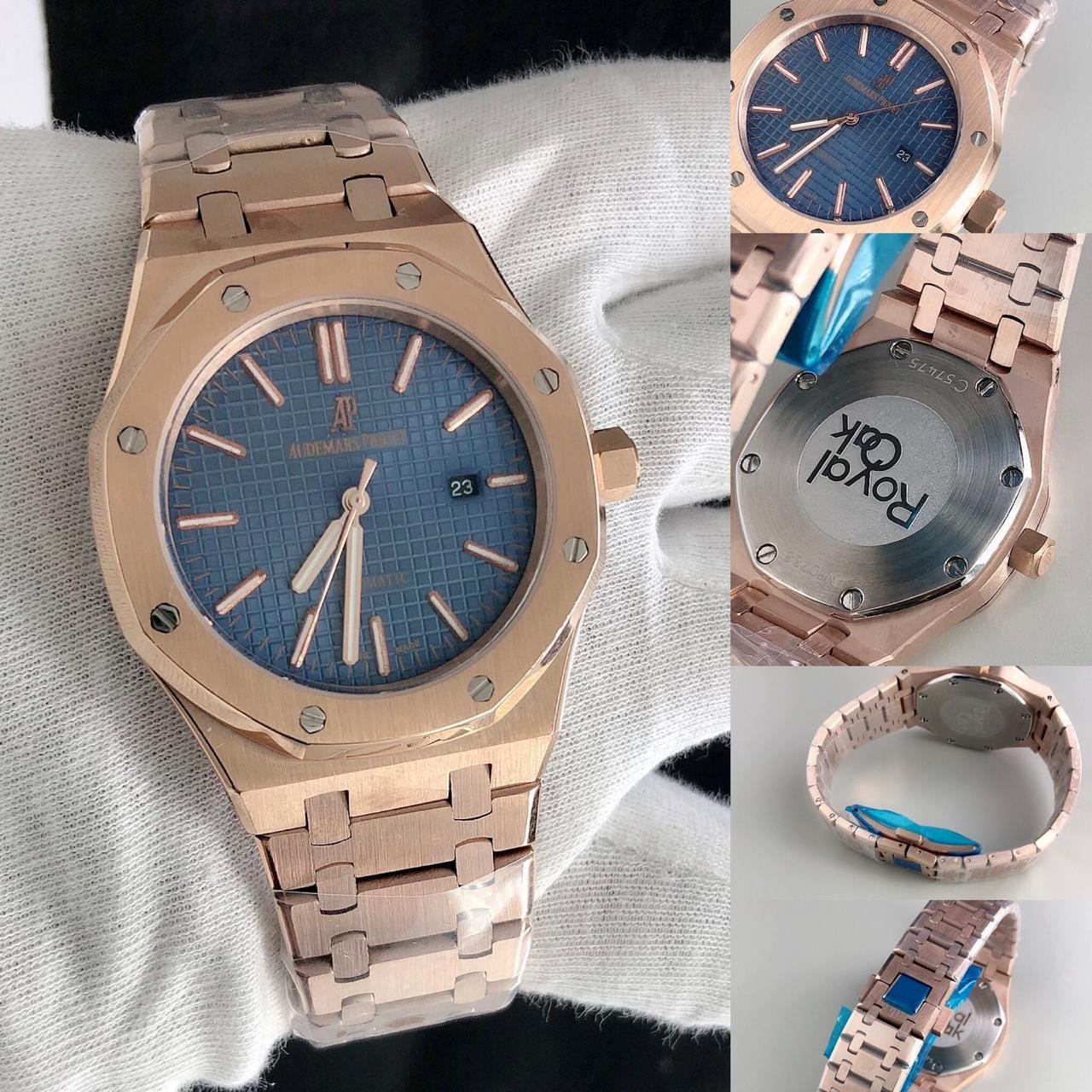 Branded Audemars Piguet Blue Dial New Watch For Men