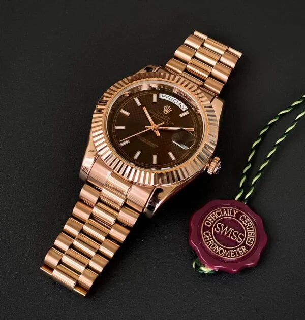 Rolex Full Metallic Automatic Classic Men's Watch