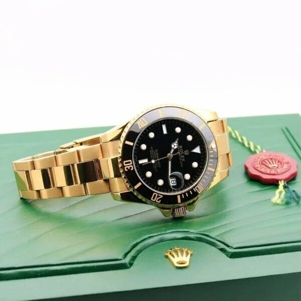 Branded Rolex Submariner Black Dial Men's Watch
