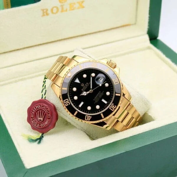 Branded Rolex Submariner Black Dial Men's Watch