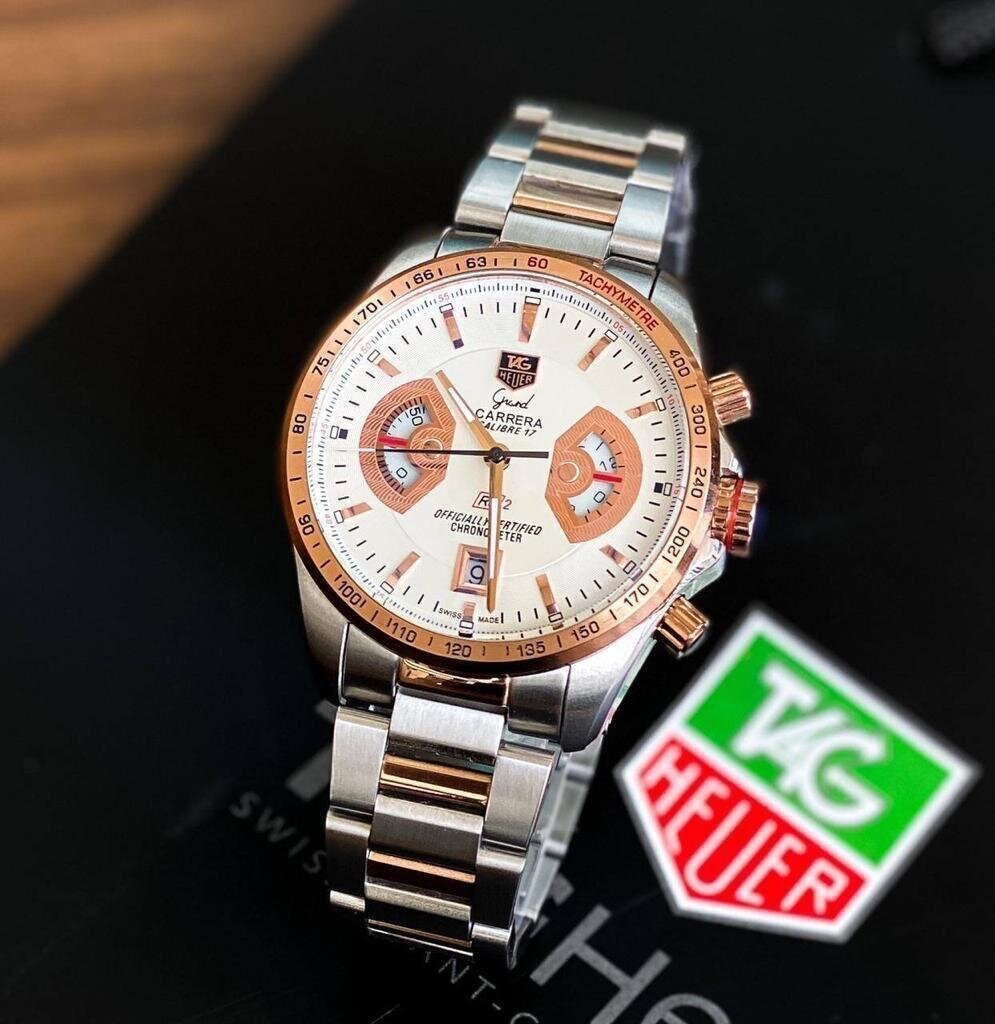 Luxury Tag Heuer Chronograph Multi Dial Men's Watch