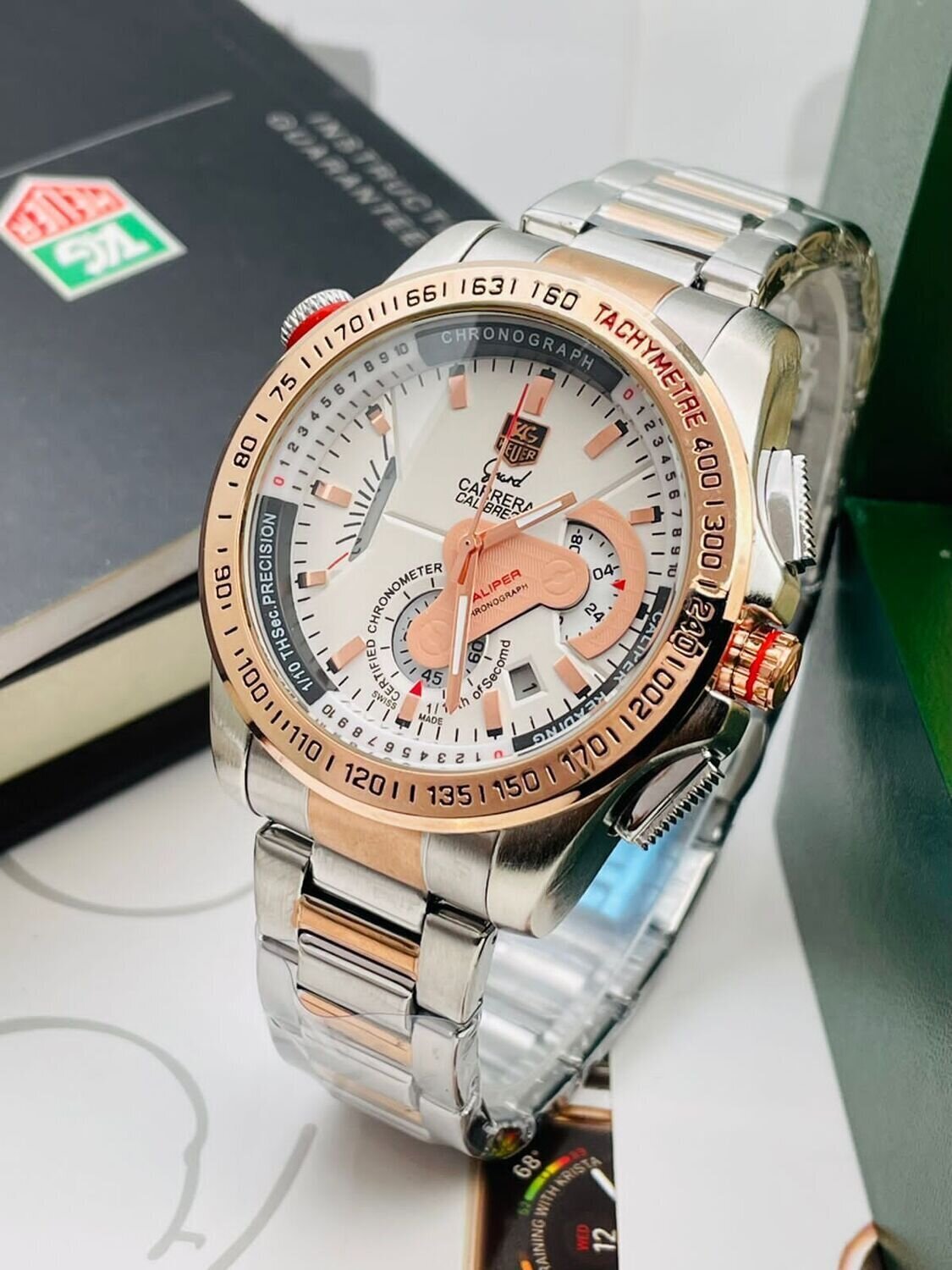 Marvellous Tag Heuer Chronograph Multi Dial Men's Watch