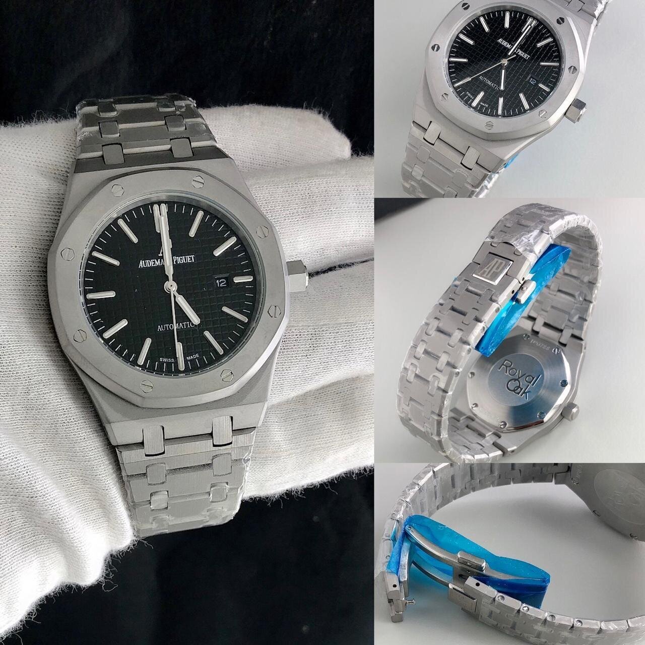 Branded Audemars Piguet Black Dial New Watch For Men