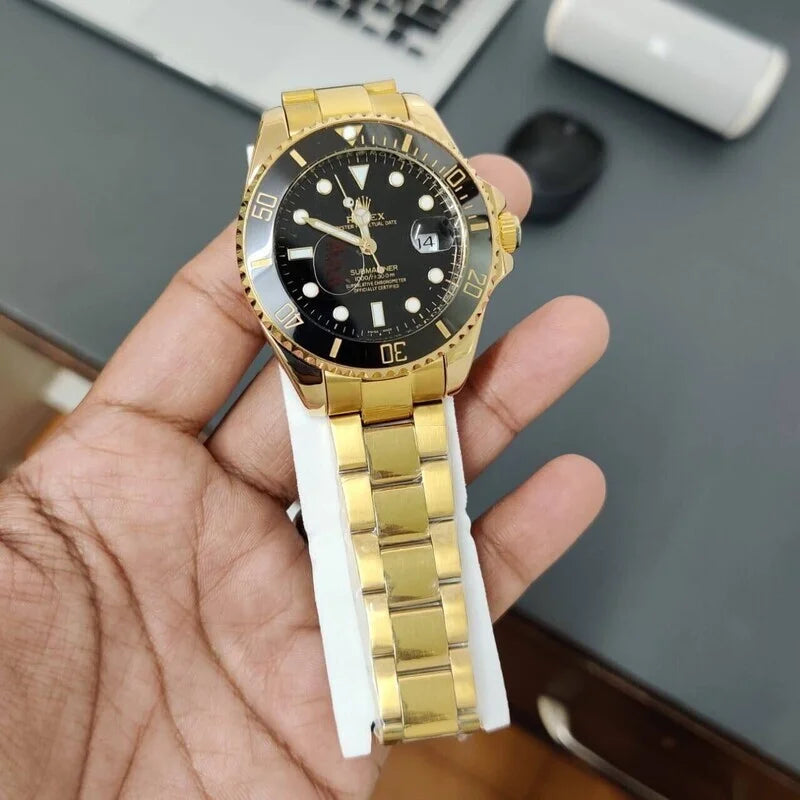 Branded Rolex Submariner Black Dial Men's Watch