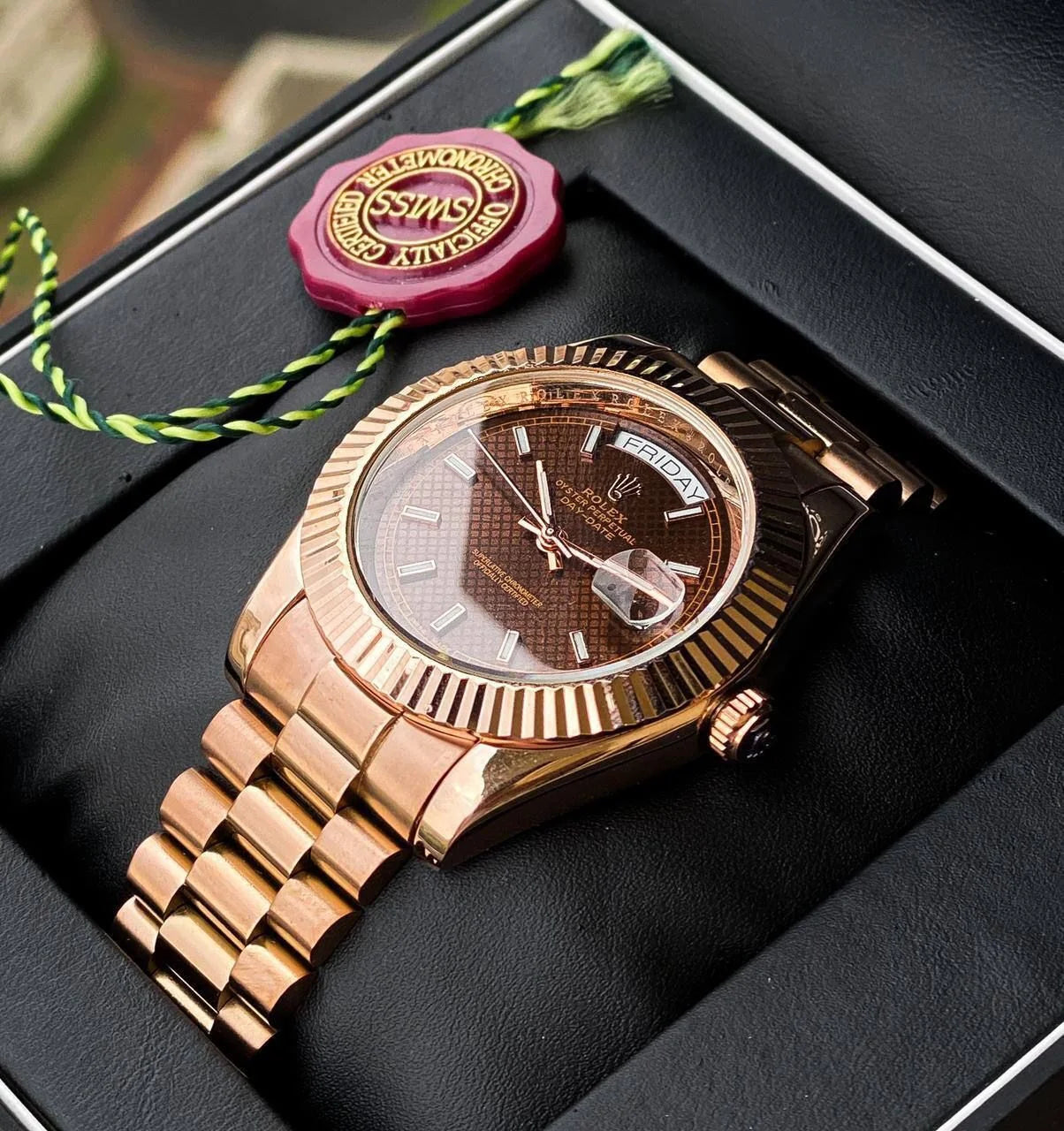 Rolex Full Metallic Automatic Classic Men's Watch