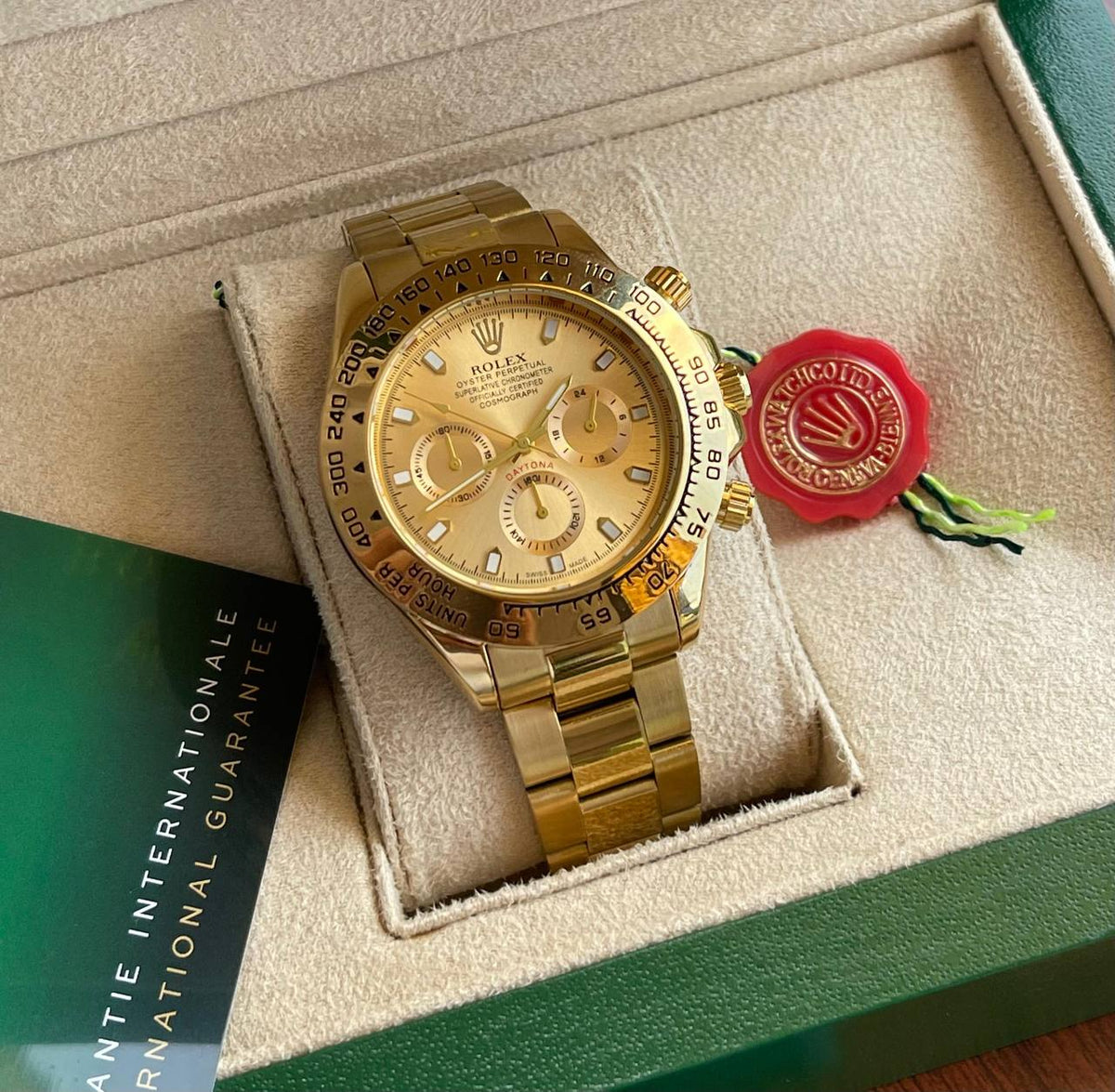 Rolex Daytona Full Golden Automatic Watch For Men