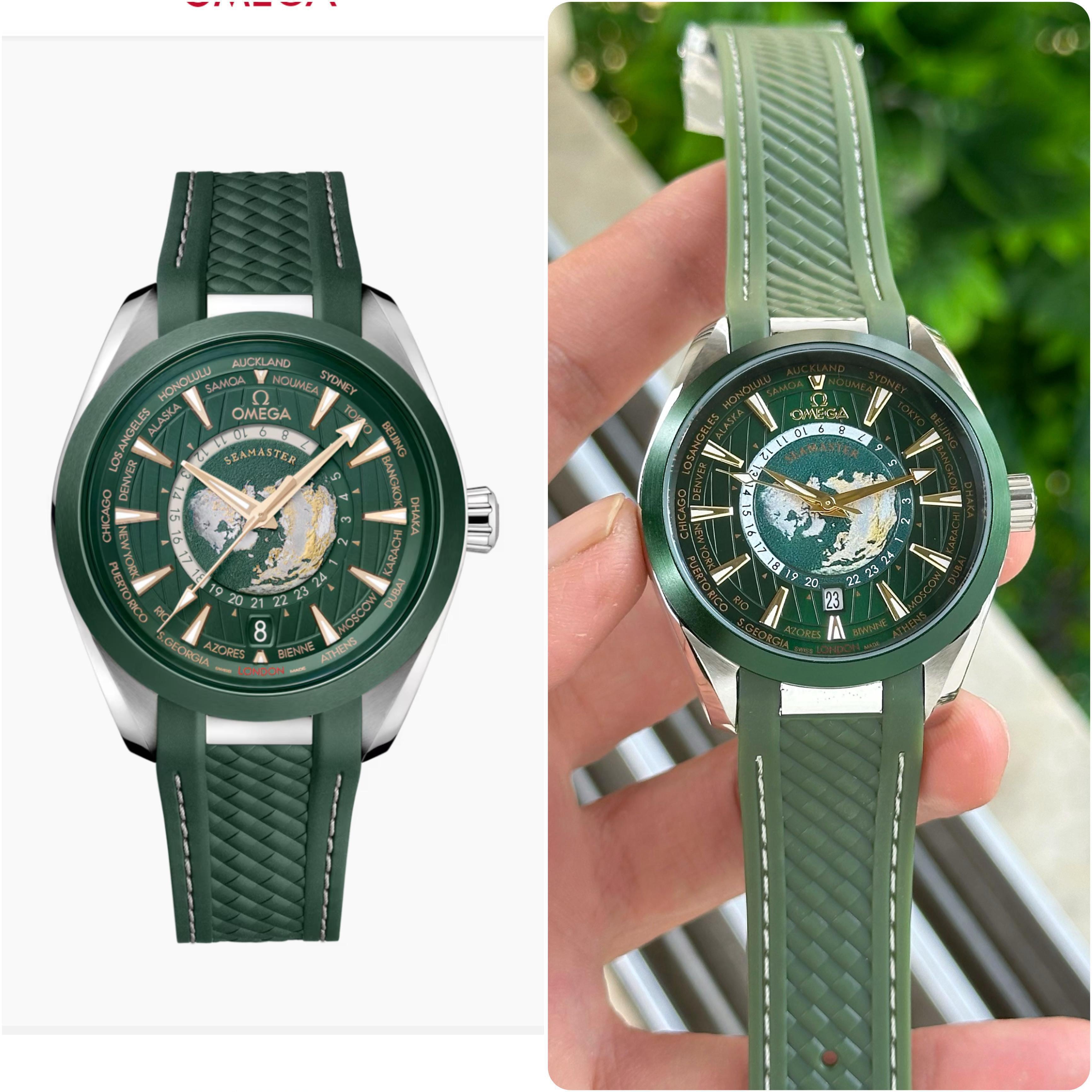 Omega Seamaster Aqua Terra Green Dial Men's Watch