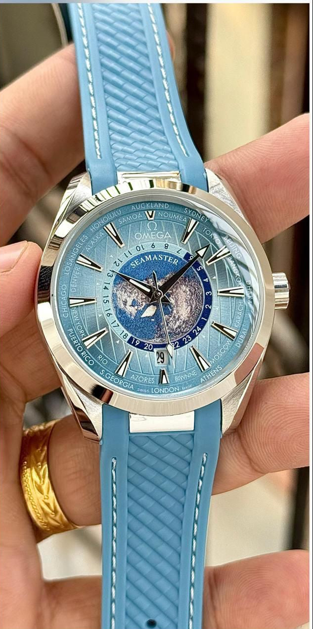 Omega Seamaster Aqua Terra Blue Dial Men's Watch