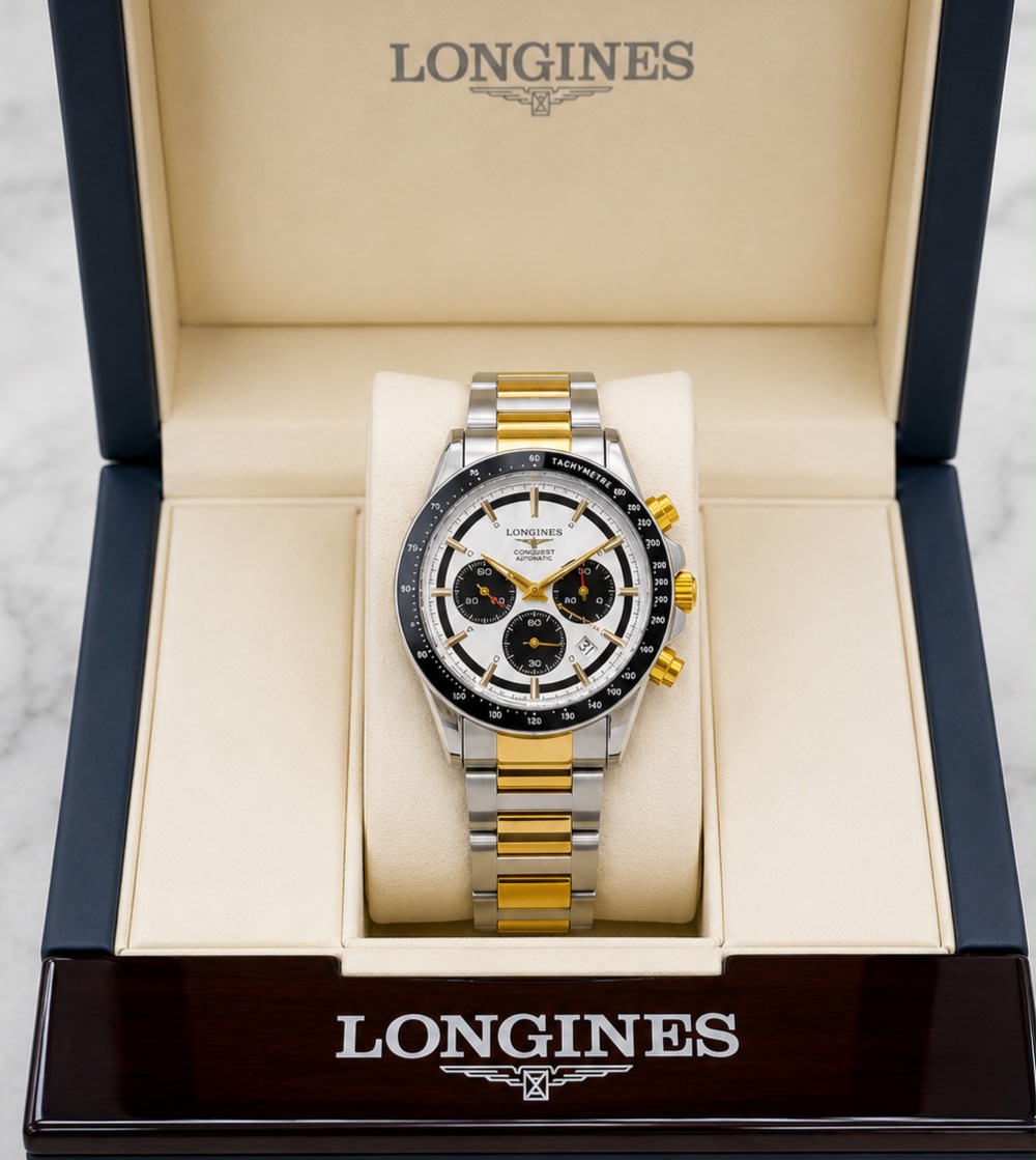 Longines Quartz Movement Chronograph Men's Watch