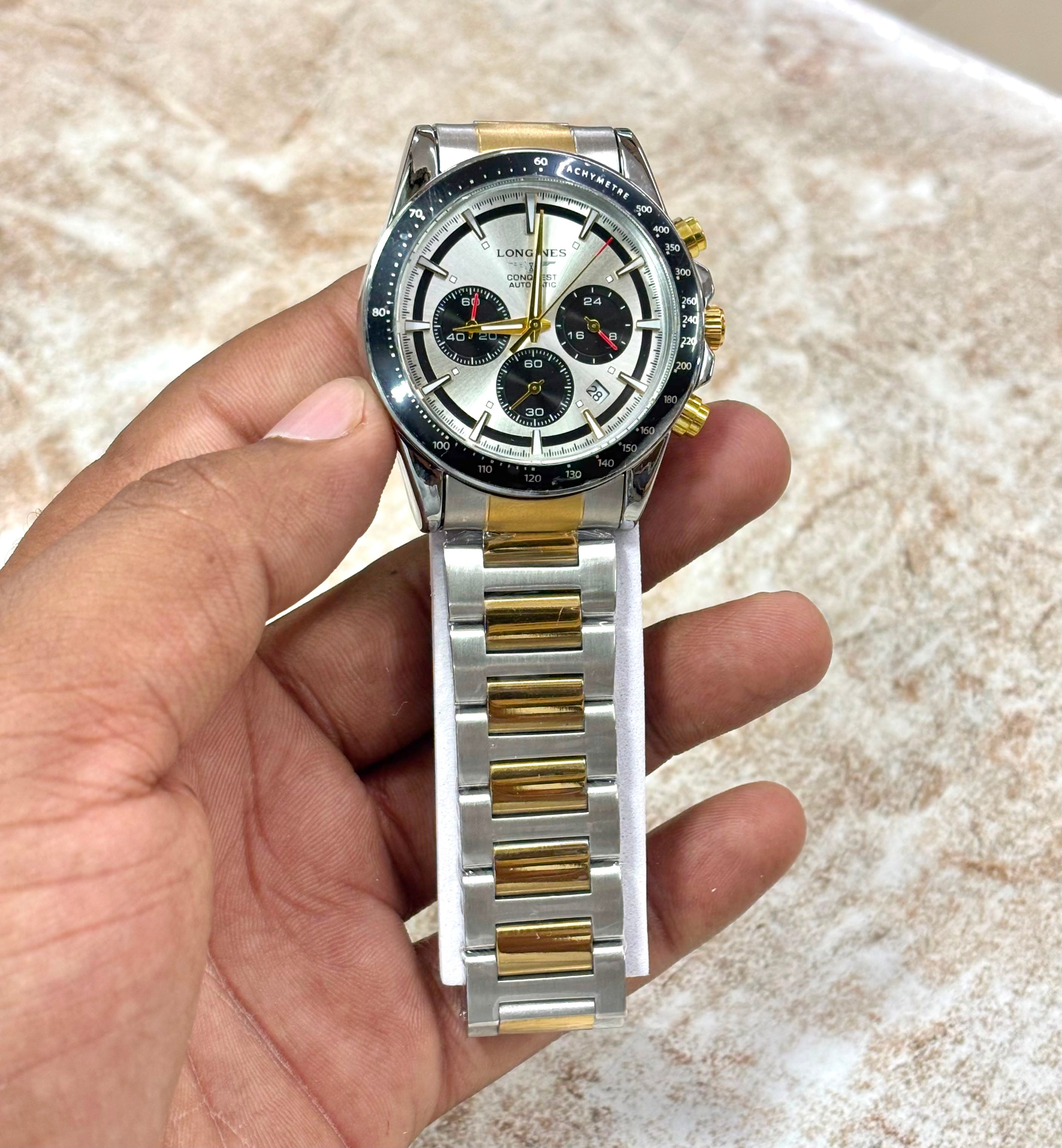 Longines Quartz Movement Chronograph Men's Watch