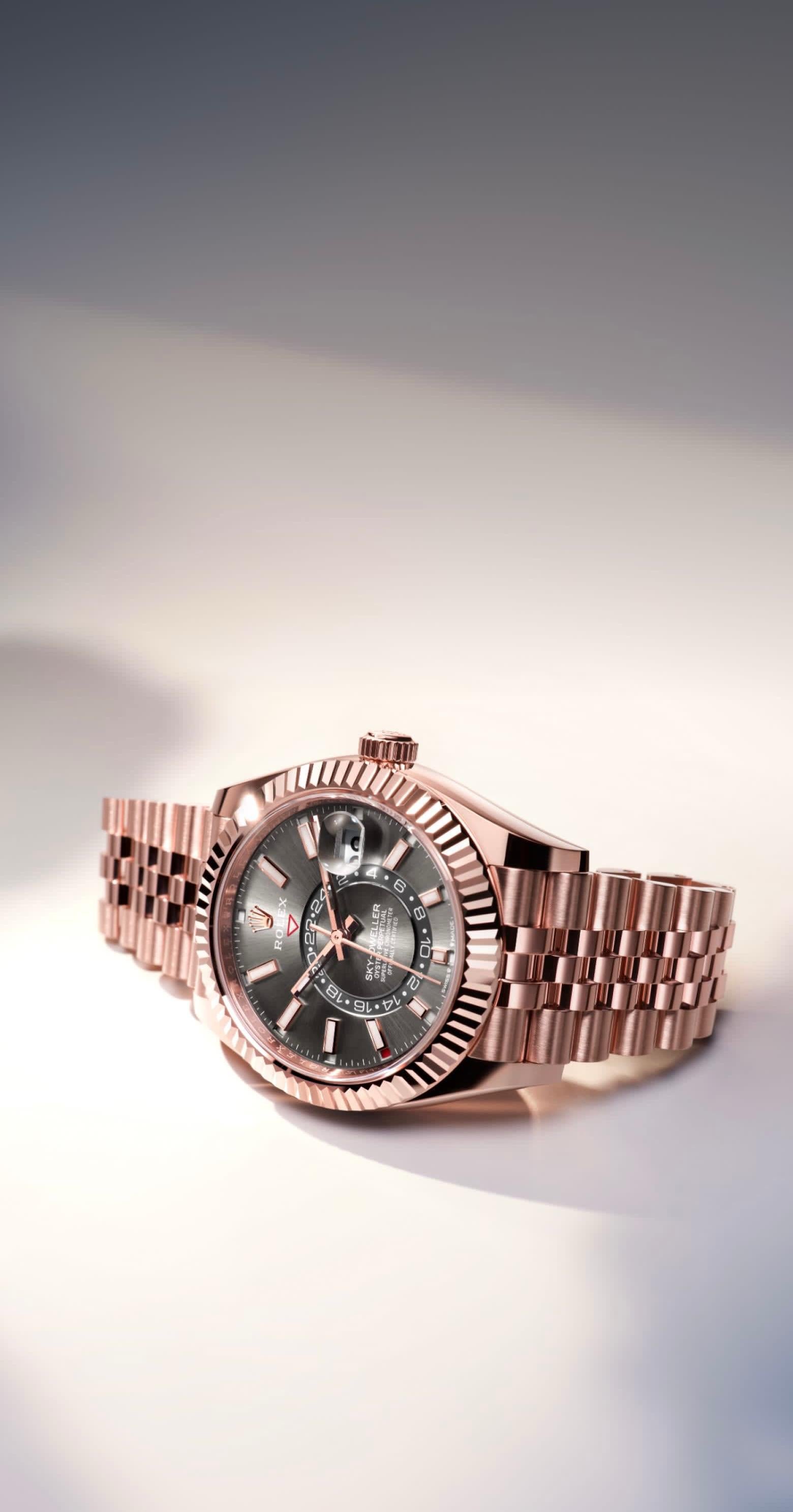 Rolex Sky Dweller Grey Dial Men's Watch