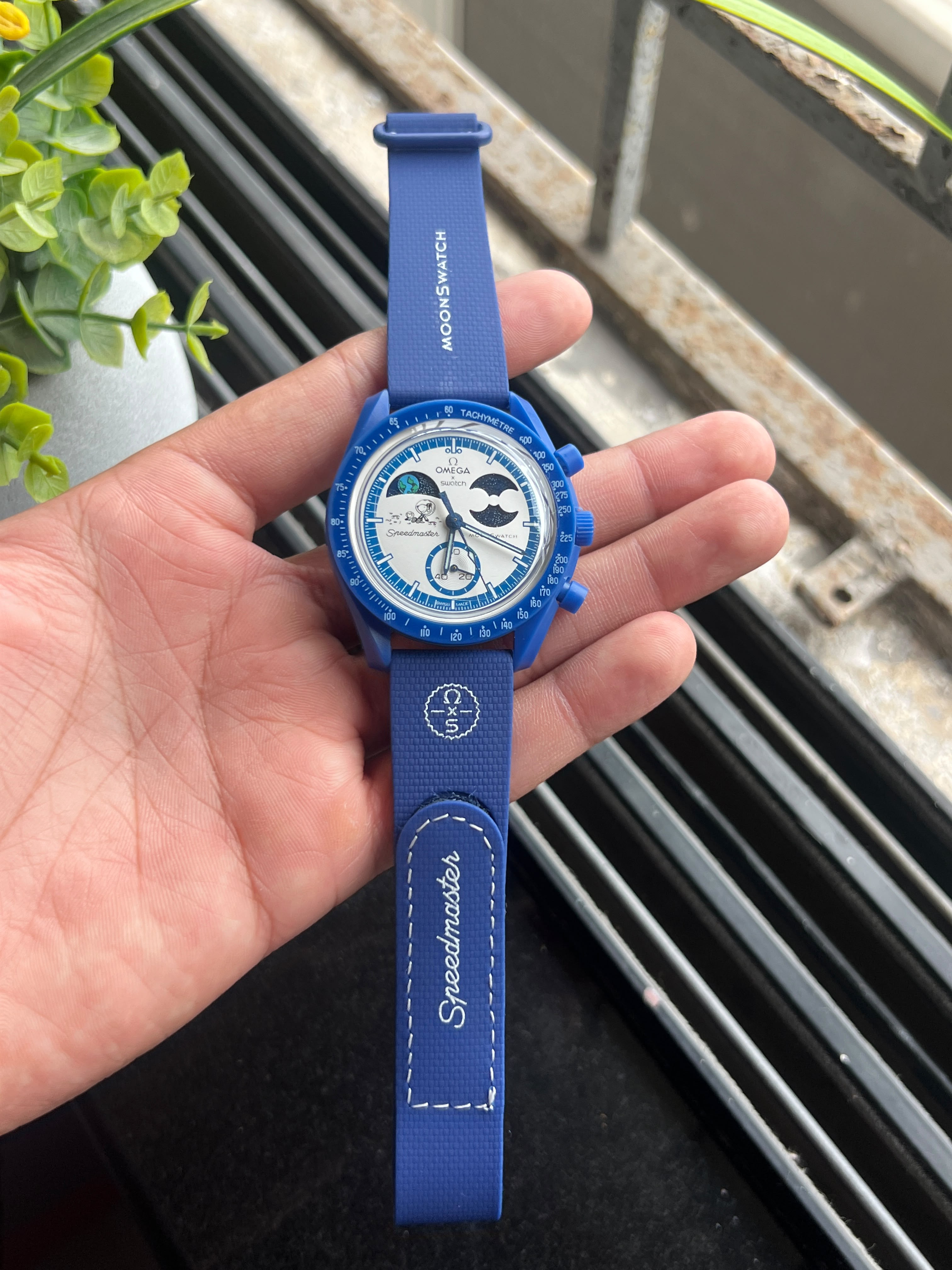 Omega X Swatch Moons Chronograph Men's Watch