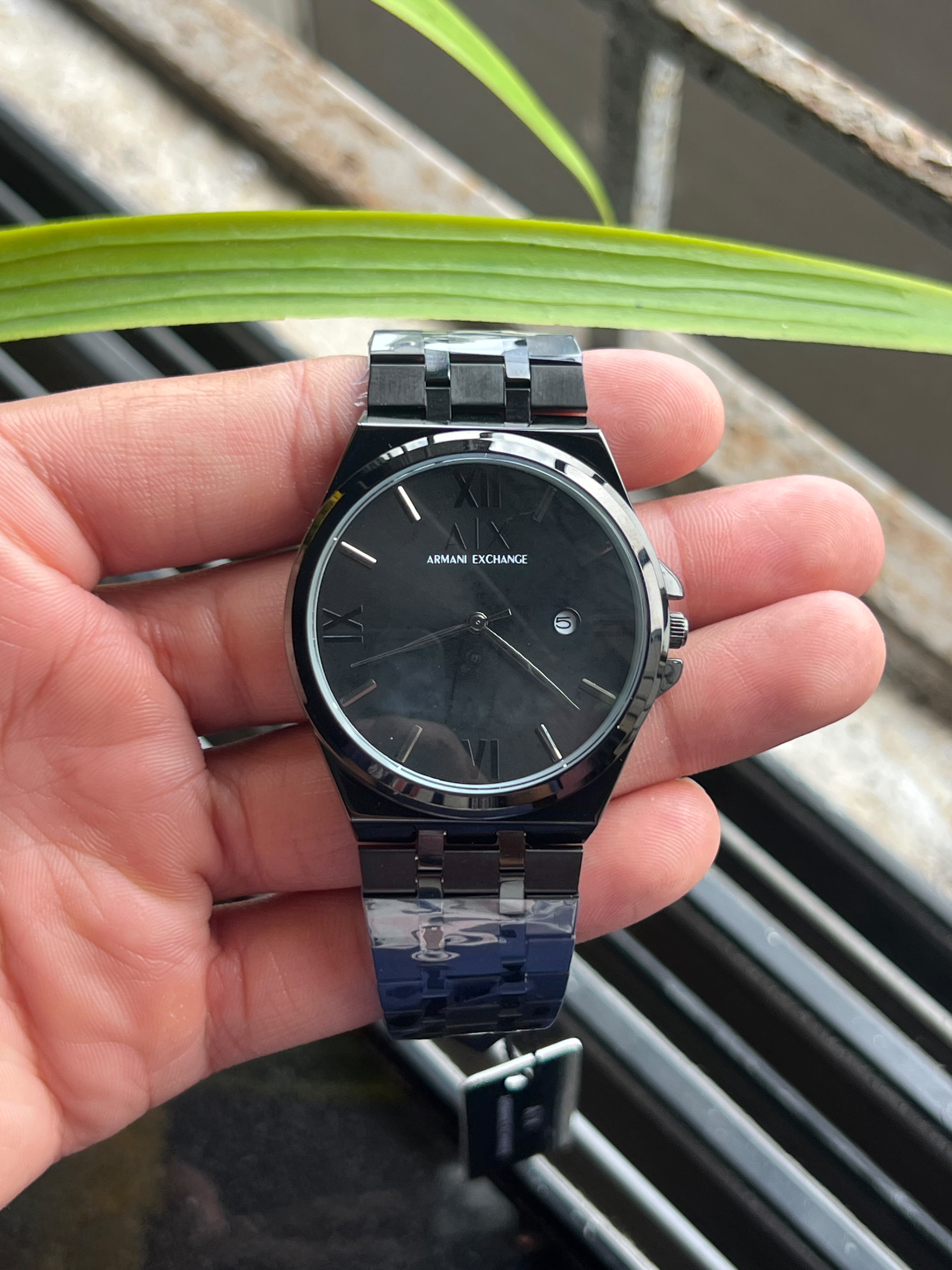 Armani  Exchange Slim Full Black Men's Watch