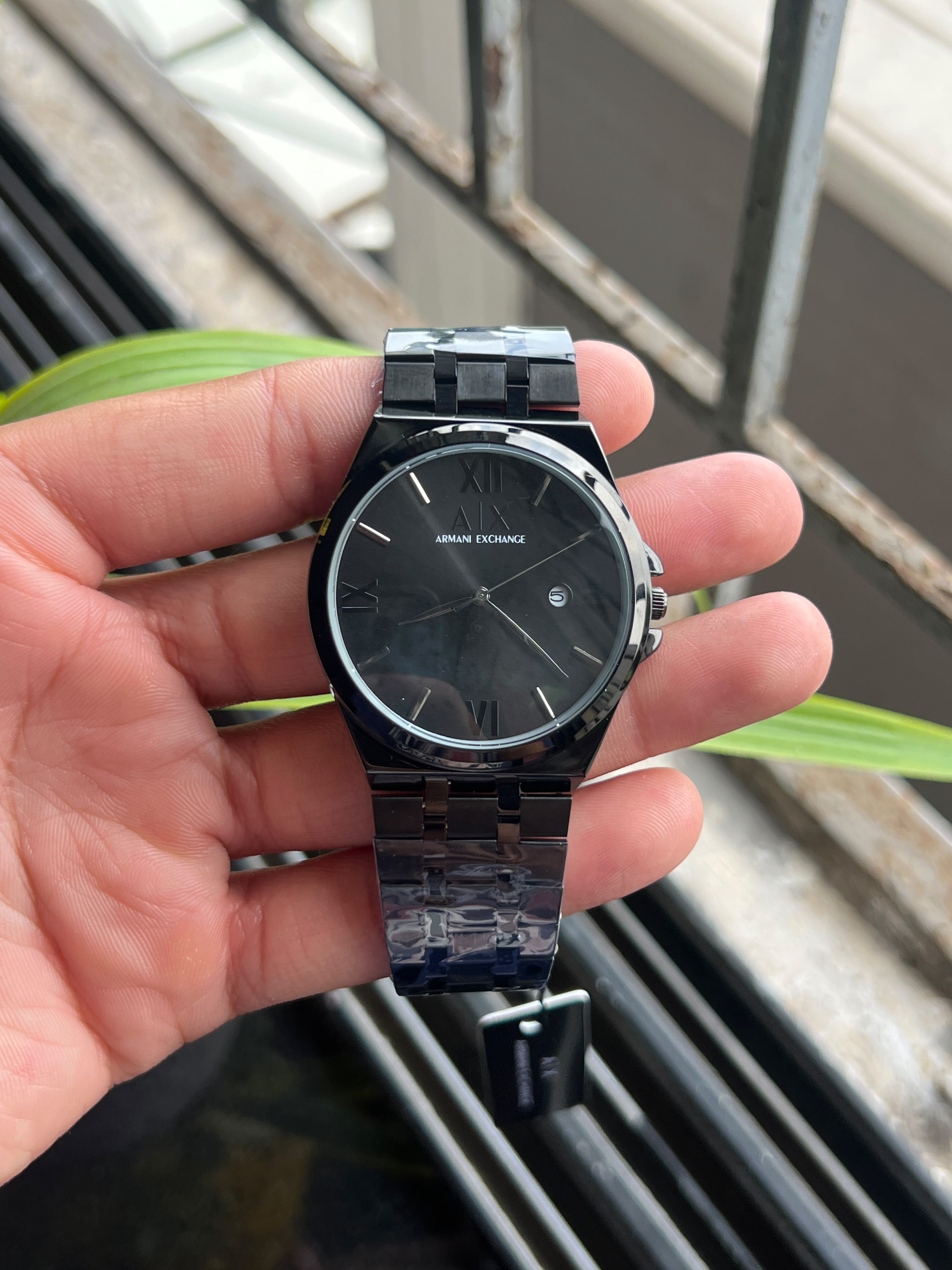 Armani  Exchange Slim Full Black Men's Watch