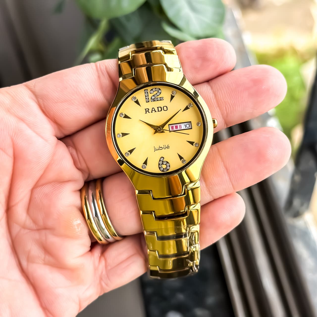 Rado Ceramic Full Gold Metal Men's Watch