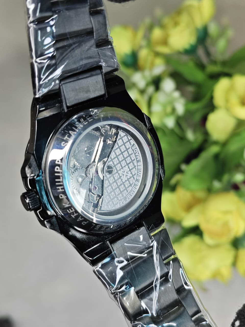 Patek Philippe Automatic Premium Black Men's Watch