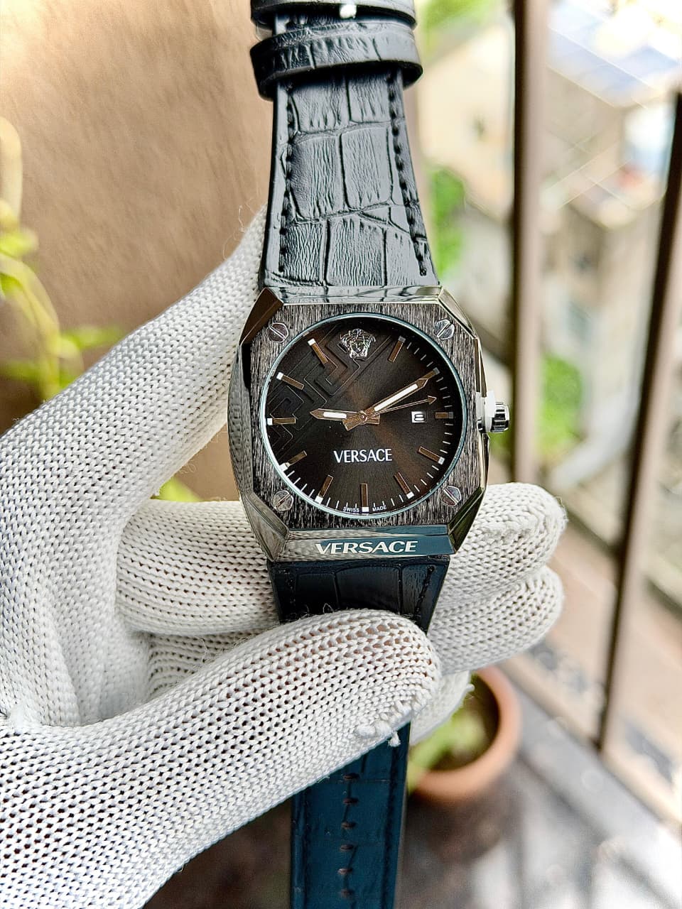 Versace Antares Quartz Full Black Men's Watch