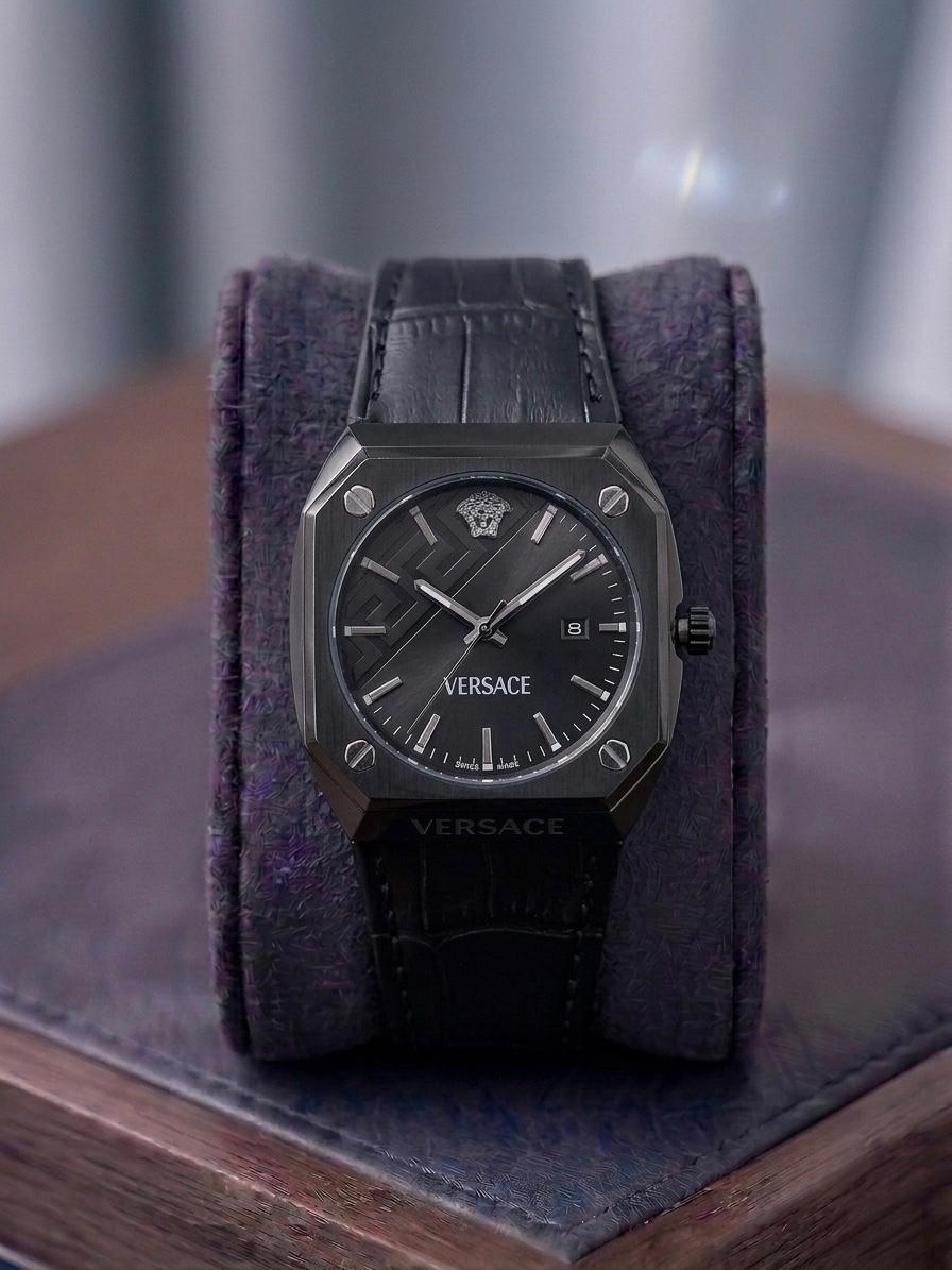 Versace Antares Quartz Full Black Men's Watch