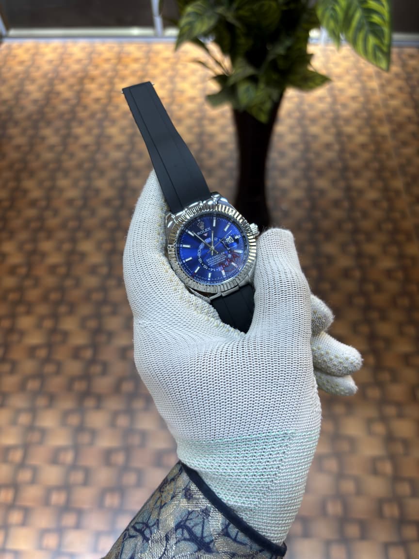 Rolex Sky-Dweller Oysterflex Men's Watch