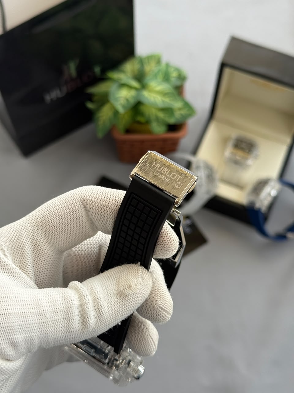 Hublot Bigbang Unico Square Transparent All Working Men's Watch