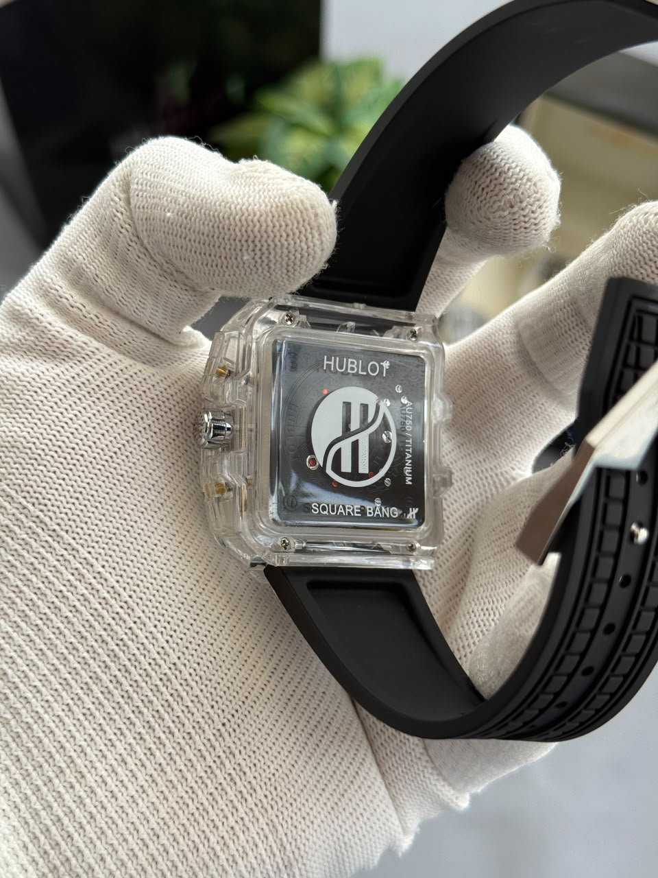 Hublot Bigbang Unico Square Transparent All Working Men's Watch
