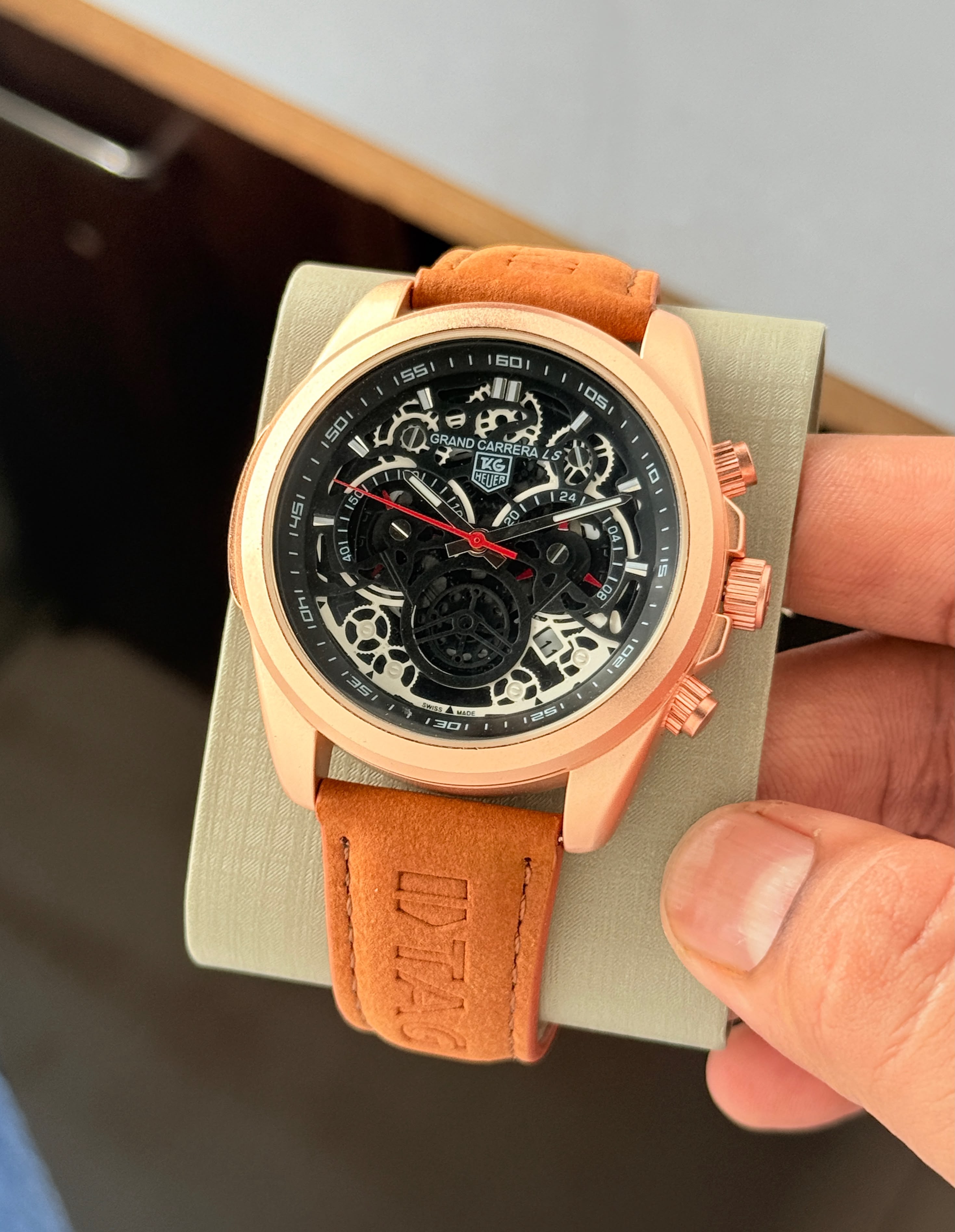 TAG Heuer Grand Carrera Skeleton Chronograph Watch