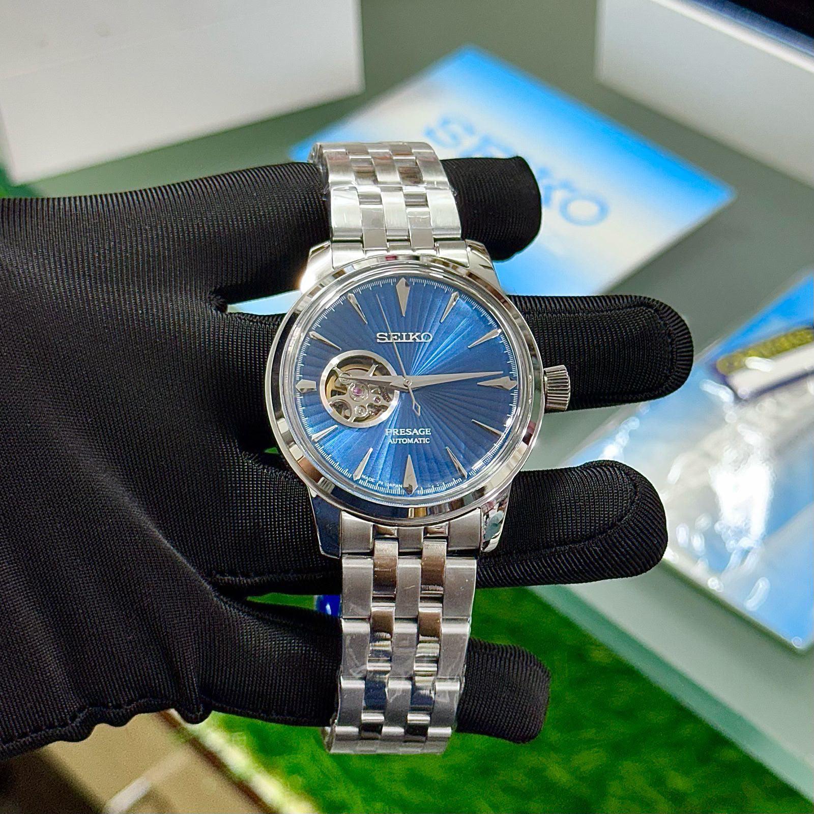 Seiko Presage Automatic Blue Men's Watch