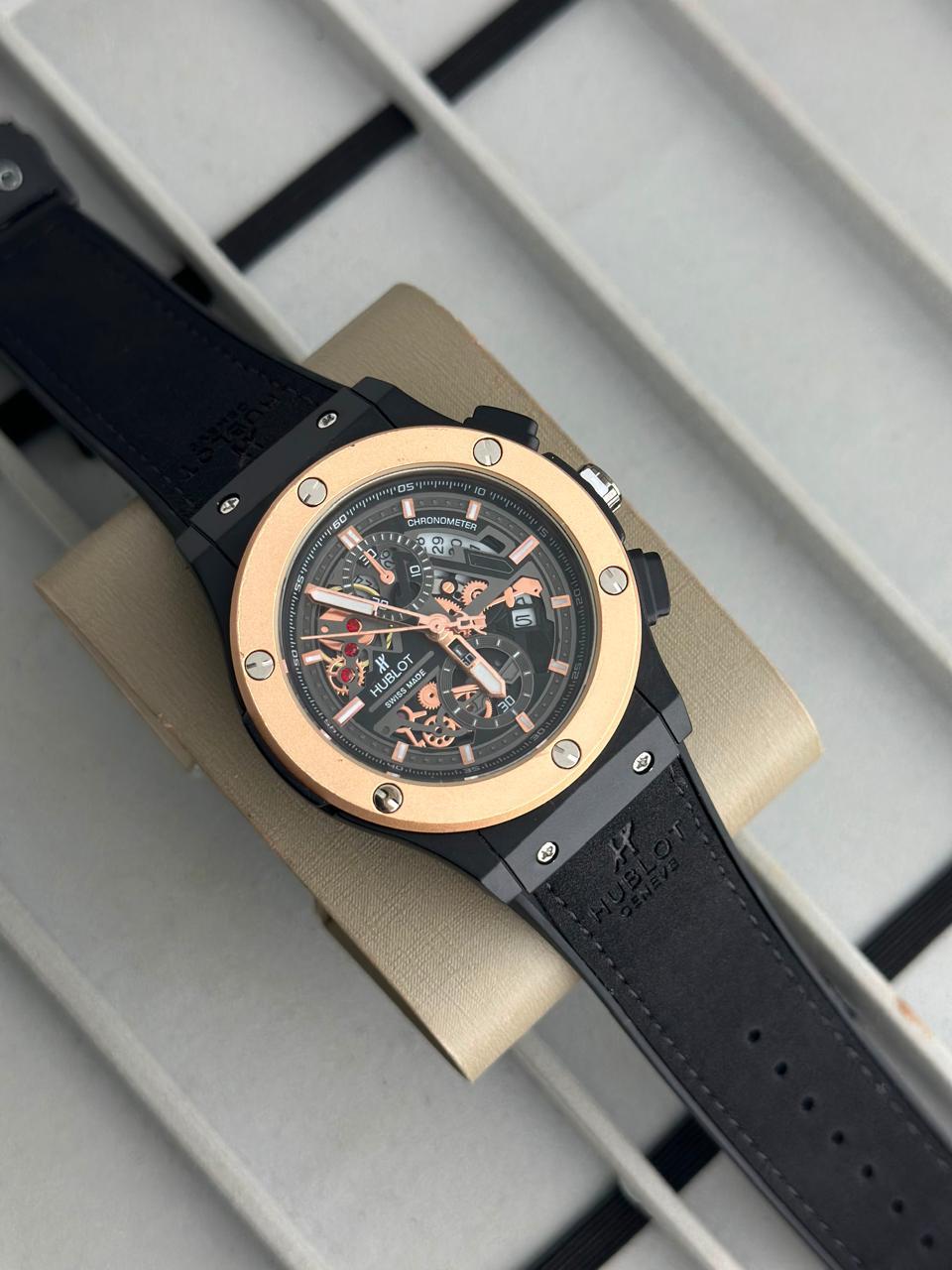 Hublot Mechanical Movement Sporty Men's Watch