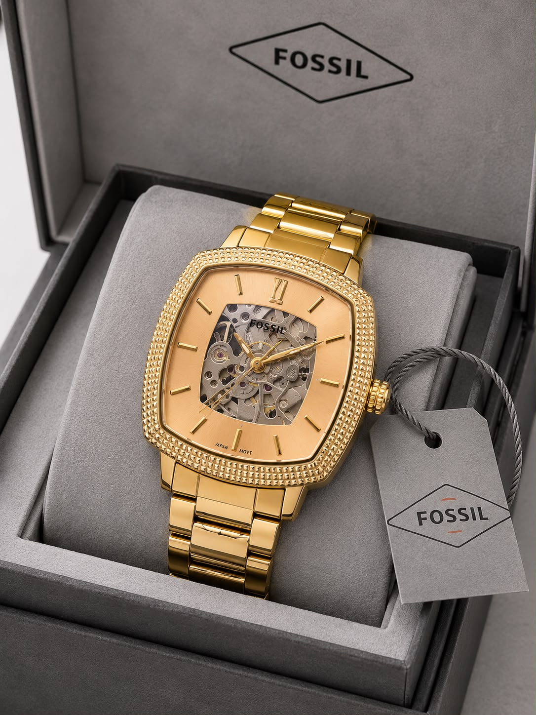 Fossil Machine Luxe Gold Men's Automatic Watch