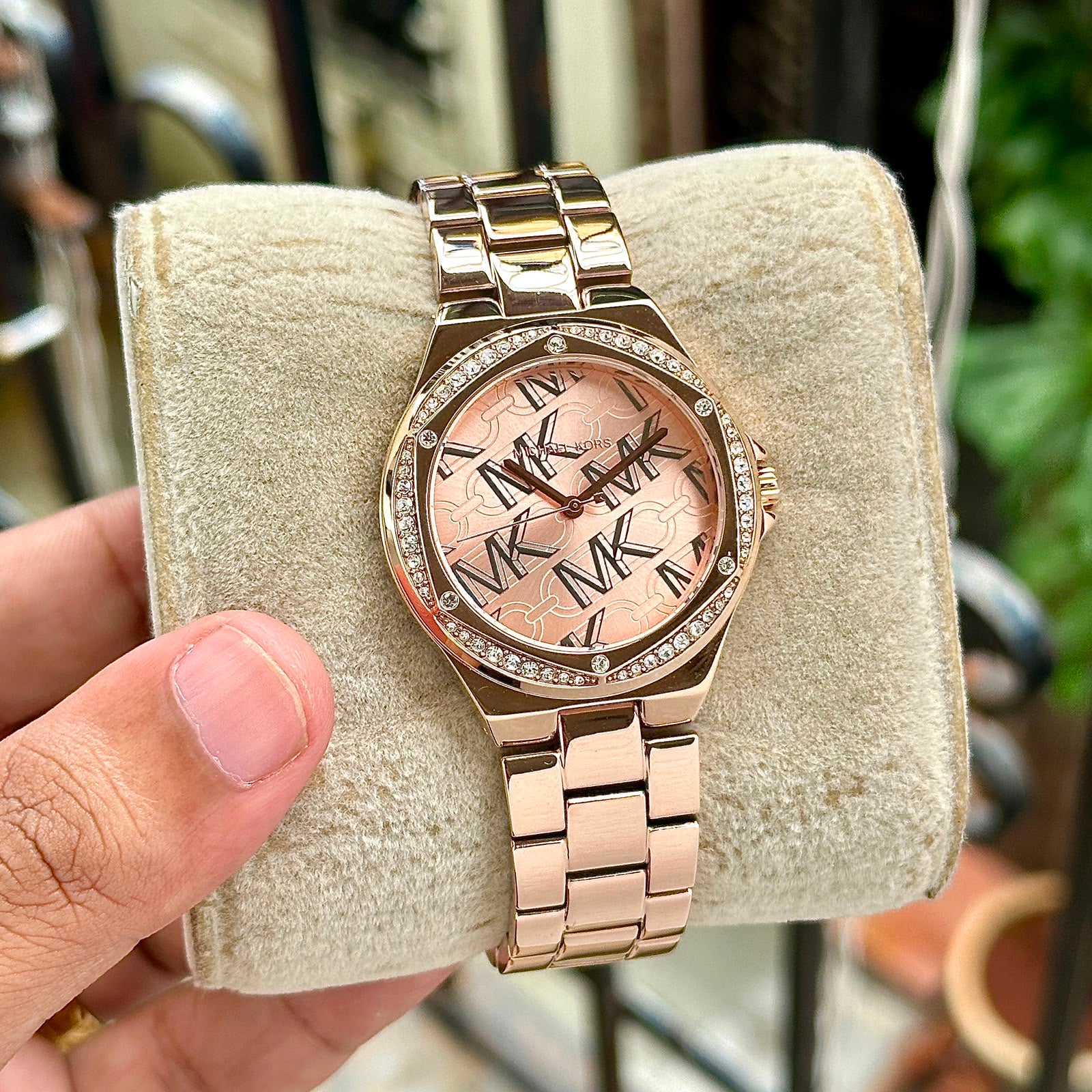 Michael Kors Embellished Dial Women's Analogue Watch