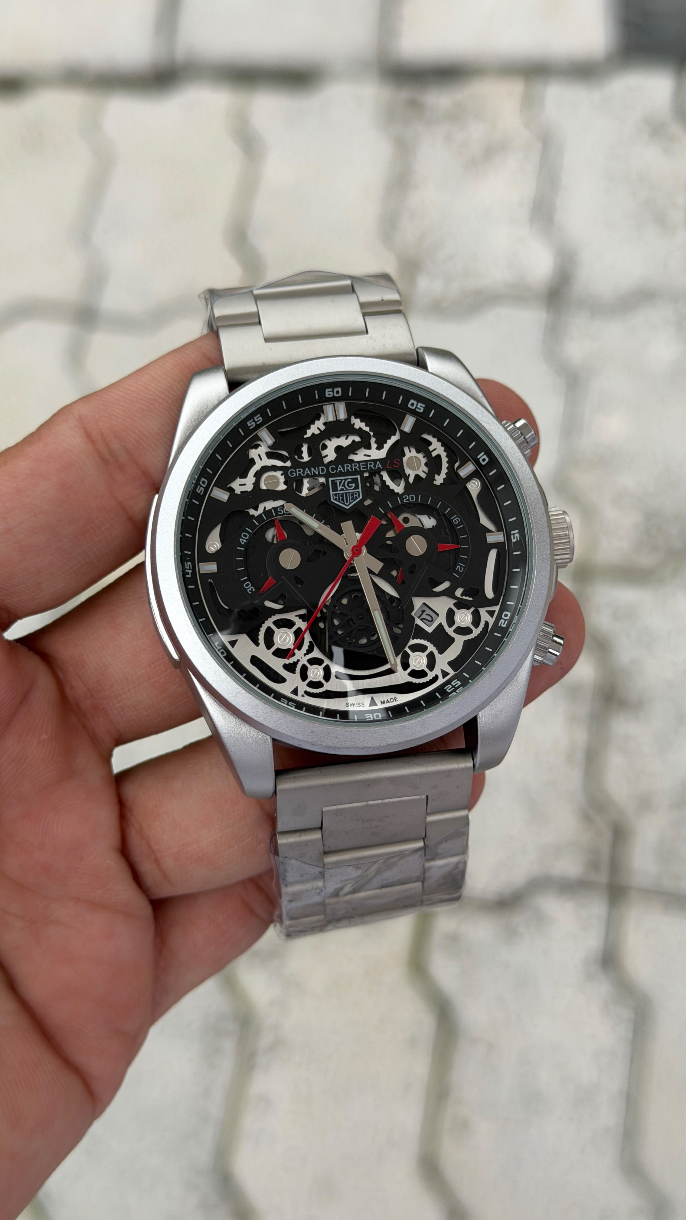 Tag Heuer Grand Carrera Black Men's Watch