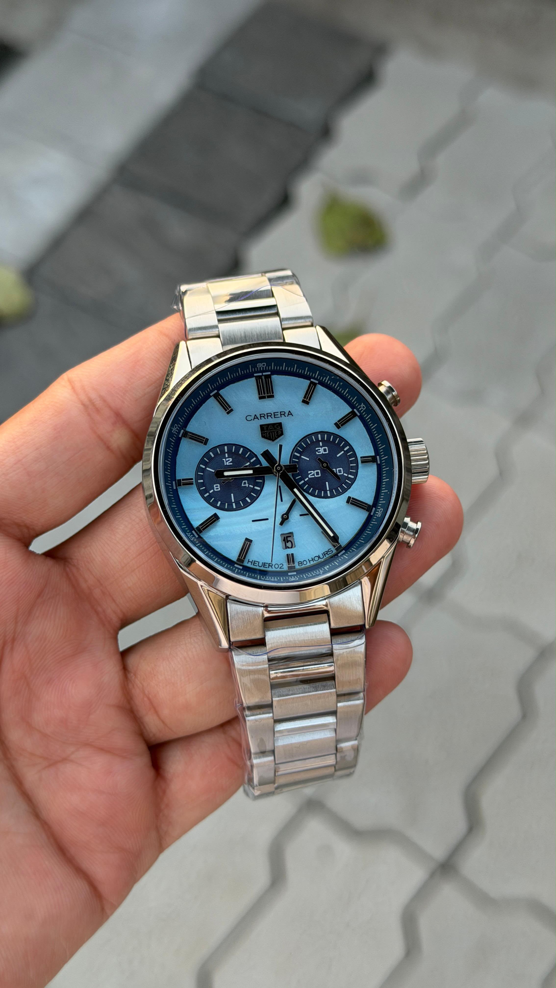 TAG Heuer Carrera Chronograph Blue Dial Men's Watch