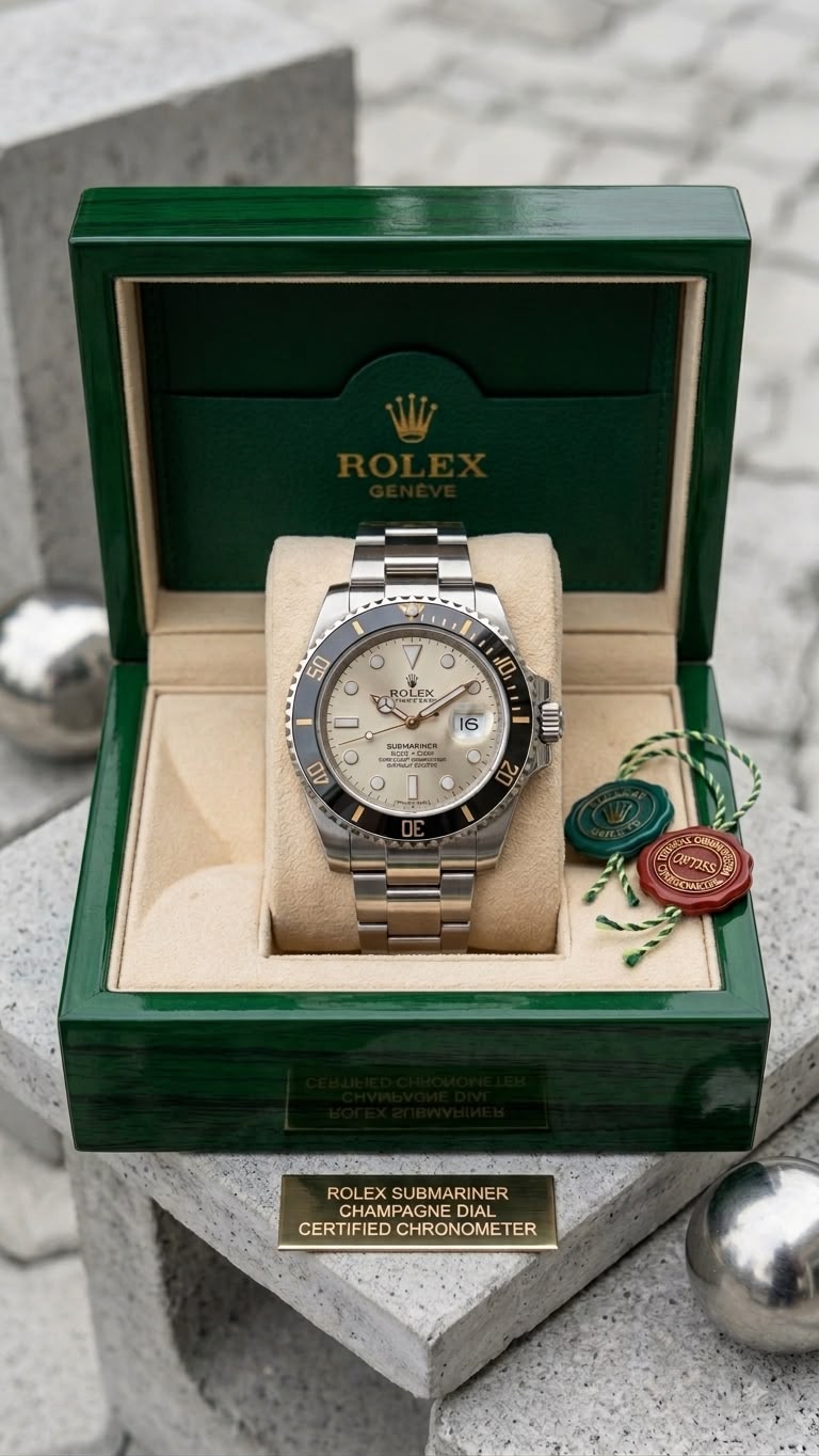 Rolex Submariner Champagne Dial