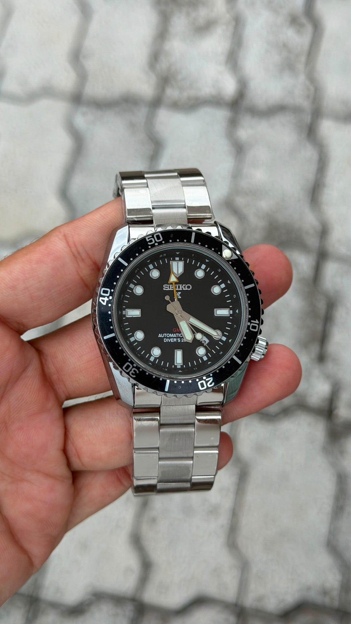Seiko 5 Sports Black Dial
