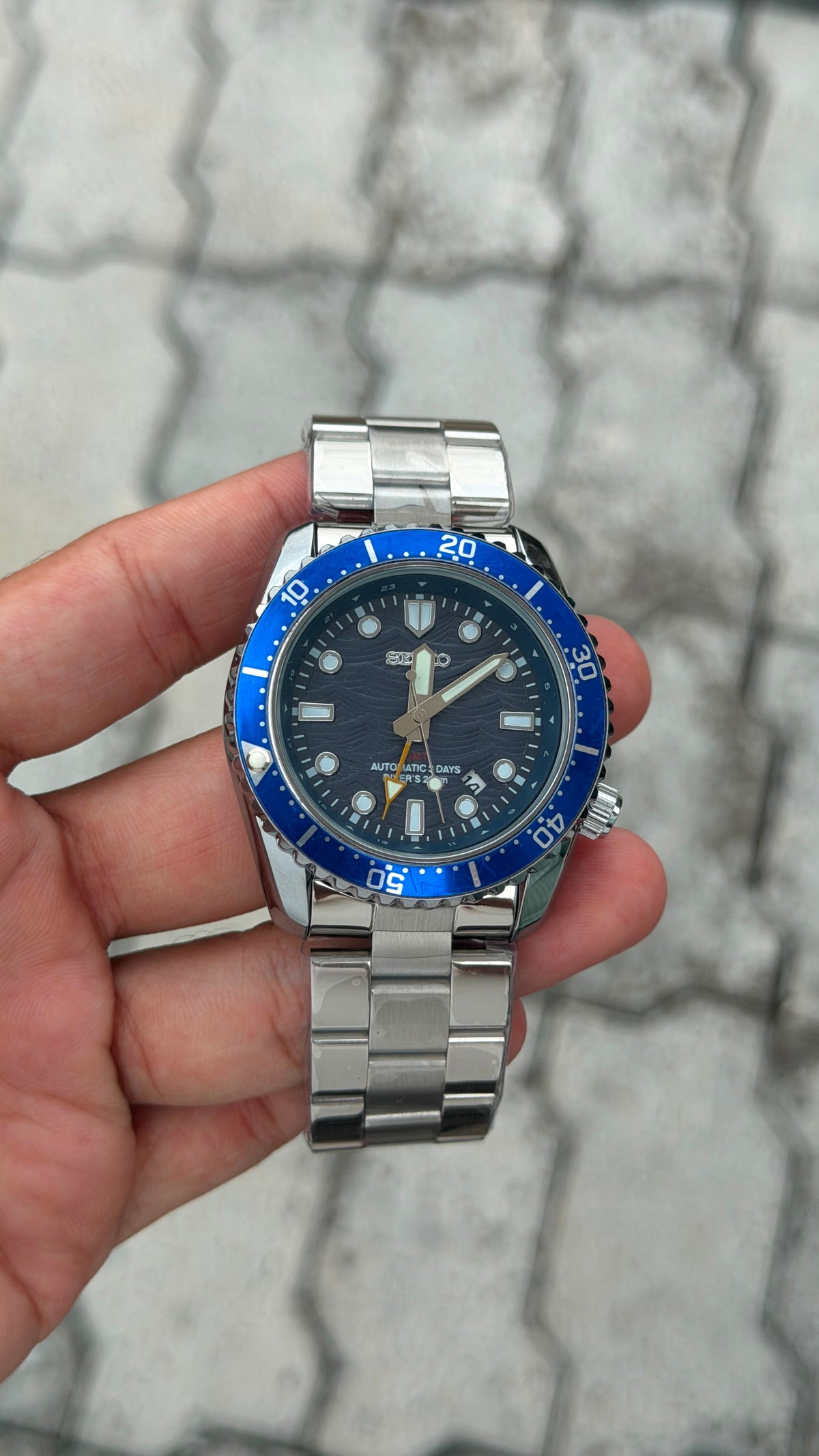 Seiko 5 Sports Blue Dial