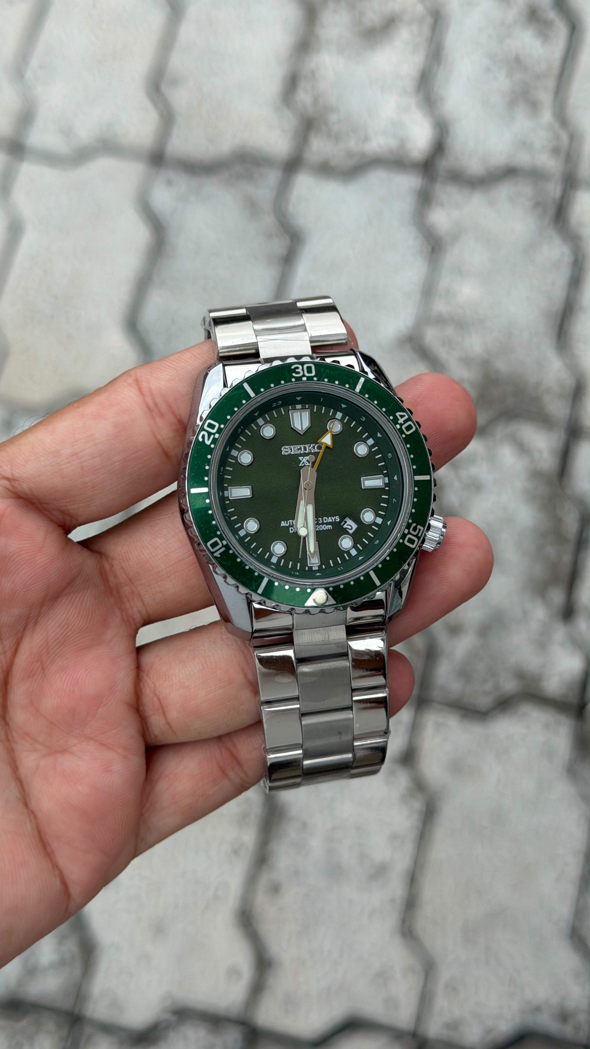 Seiko 5 Sports Green Dial