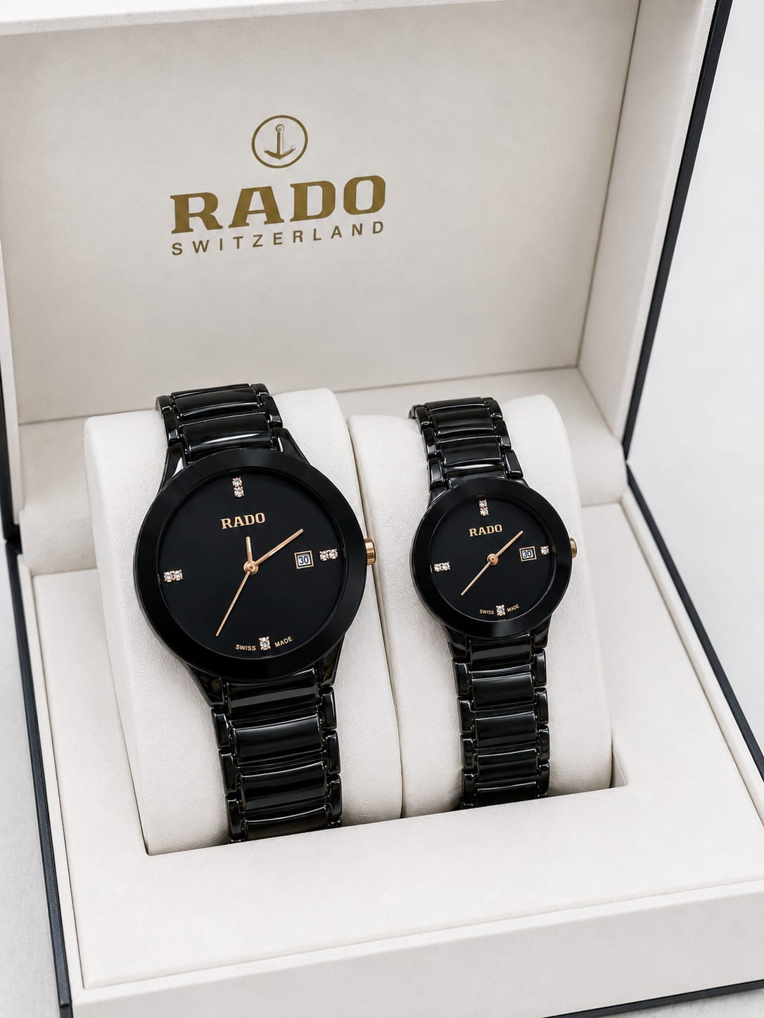 Black Ceramic Couple Set