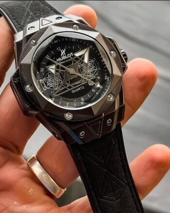 Hublot Black Date Working Model For Men's Watch