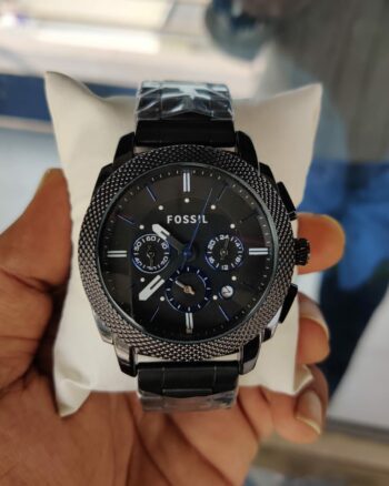 Black Fossil Watch For Men